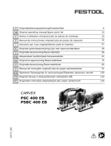 Festool Carvex PSC 400 EB El manual del propietario
