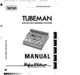 TubeTools TUBEMAN El manual del propietario