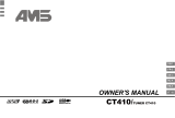 AMS CT410 El manual del propietario