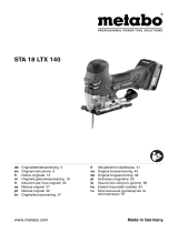 Metabo STA 18 LTX El manual del propietario