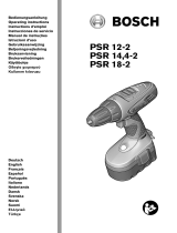 Bosch PSR 18-2 El manual del propietario