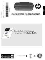 HP Deskjet 3000 Printer series - J310 El manual del propietario