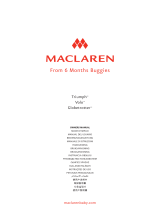 Maclaren Triumph El manual del propietario