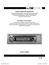 CTC Union Clatronic AR 687 CD/MP3 El manual del propietario