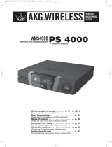 AKG PS 4000 El manual del propietario