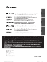 Pioneer BCS-707 El manual del propietario