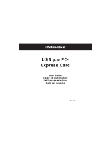 US Robotics USB 3.0 PC-EXPRESS CARD Manual de usuario
