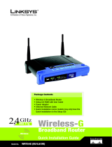 Linksys wrt54g3g at router El manual del propietario