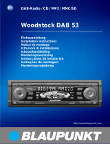 Blaupunkt Woodstock DAB53 cd El manual del propietario