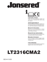 Jonsered LT 2316 CMA2 El manual del propietario