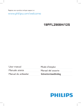 Philips 19PFL2908H Manual de usuario