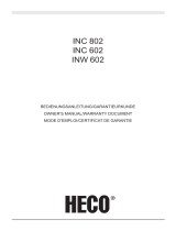Heco INC 602 El manual del propietario