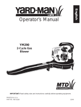 Yard-Man YM290 El manual del propietario