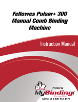 MyBinding Fellowes Pulsar+ 300 Manual de usuario