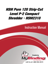MyBinding HSM Pure 120 Manual de usuario