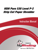 HSM Pure 320C Manual de usuario