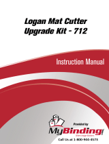 MyBinding Logan Mat Cutter Upgrade Kit 712 Manual de usuario
