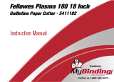 MyBinding Fellowes Plasma 180 18 Inch Guillotine Paper Cutter Manual de usuario