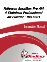 MyBinding Fellowes AeraMax Pro AM 4 Stainless Professional Air Purifier Manual de usuario