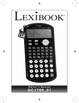 Lexibook GC1700 El manual del propietario