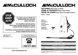 McCulloch 7096-H16J01 Manual de usuario