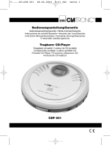 Clatronic CDP 548 El manual del propietario