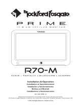 Rockford Fosgate R70-M El manual del propietario