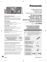 Panasonic SCPM52 El manual del propietario