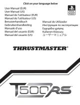 TRUSTMASTER T500 RS El manual del propietario