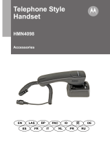 Motorola HMN4098 Manual de usuario