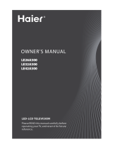 Haier LE42A300 Manual de usuario
