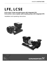 Grundfos LFE Installation And Operating Instructions Manual