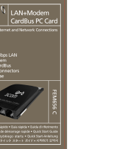 3com 3C3FEM656C - Megahertz 10/100 LAN+56K Global Modem Guía de inicio rápido
