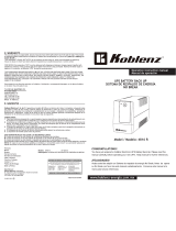 Koblenz 4816 R Operation & Instruction Manual