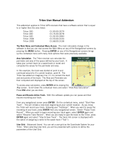 Magellan Triton 300 - Hiking GPS Receiver User Manual Addendum