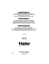 Haier TST1000 Manual de usuario