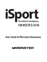 Monster ISPORT Manual de usuario