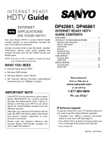 Sanyo DP42861 Manual de usuario