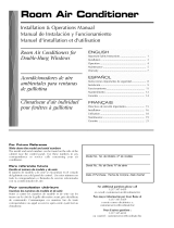 Fedders 23-23-0335N-007 s Installation & Operation Manual