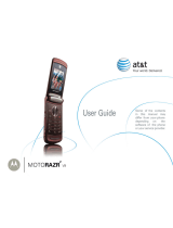 Motorola MOTORAZR V9 - AT&T Manual de usuario