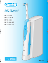 Oral-B 3D Excel D 17 525 X Manual de usuario
