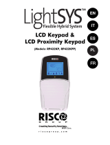 Ris lightsys RP432KPP Manual de usuario