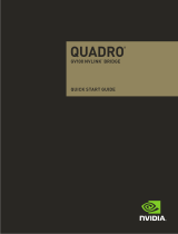 Nvidia Quadro GV100 NVLink Bridge Guía de inicio rápido