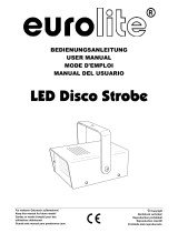 EuroLite LED Disco Strobe Manual de usuario