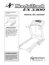 NordicTrack Ex 3300 Treadmill Manual de usuario