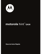 Motorola Hint QA30 Guía de inicio rápido