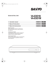 Sanyo VA-EXD1B Manual de usuario