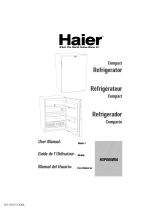 Haier 9587 - 5.8 cu. Ft. Compact Refrigerator Manual de usuario