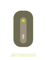 Motorola PEBL U6 Manual de usuario
