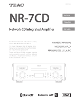 TEAC NR-7CD El manual del propietario